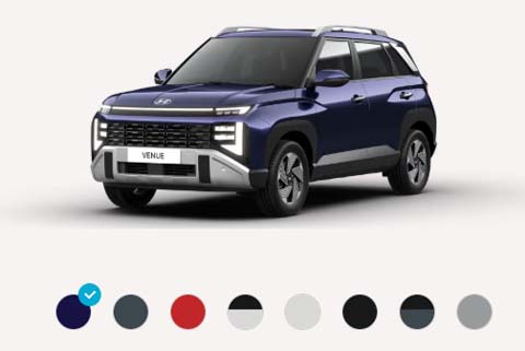 All-New Hyundai VENUE Colours – Find Your Perfect Match