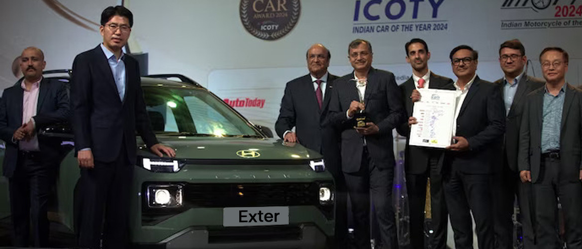 Hyundai Exter is the Indian Car of the Year 2024