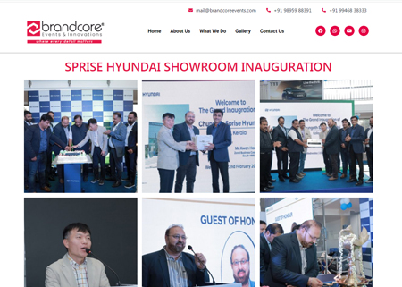 Chungath Sprise Hyundai Showroom Inaguration