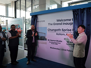 Chungath Sprise Hyundai Showroom Inaguration